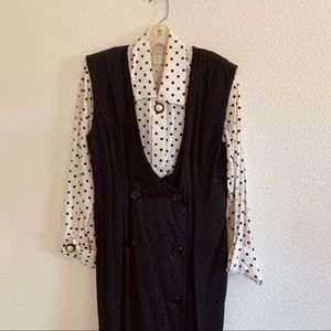 90’s Polka Dot Jumper Dress Set